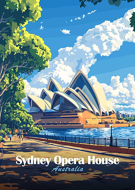 Sydney Opera House Poster