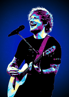 Ed Sheeran Pop Art