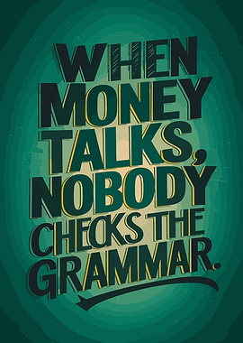 Money Talks Grammar