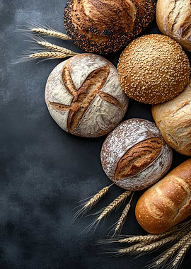 Assortment of Fresh Bread