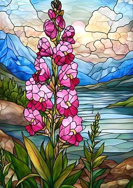 Stained Glass Flowers