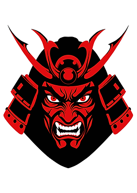 Samurai Demon Mask