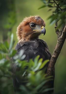Hawk in the Trees