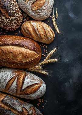 Assortment of Fresh Bread