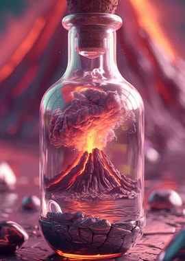 Volcano in a Bottle