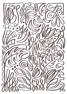 Abstract Doodle Set One