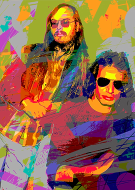 Pop Art Portrait Duo