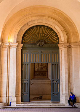 Ornate Doorway Entrance