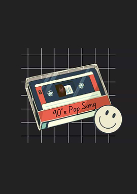 90's Pop Song Cassette Tape