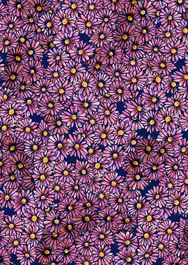 Pink Daisy Pattern