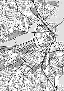 Boston City Map