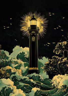 Beacon of Eternity: Guiding Light in the Storm