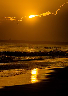 Golden Sunset Beach