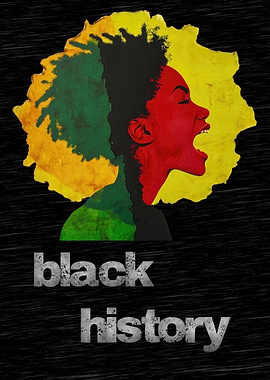Black History Month African American Woman