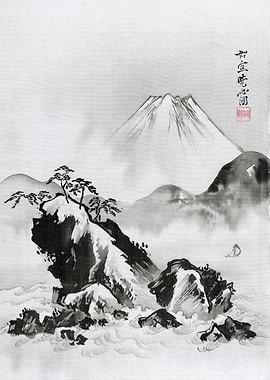 Japanese Mountain Landscape