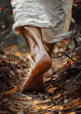 Jesus Walking, Follow Him