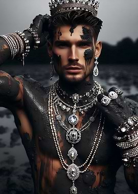 Muddy King with Jewels