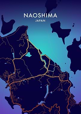 Naoshima Island Map