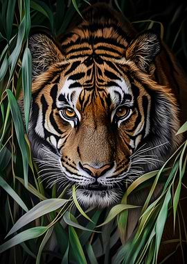 Tiger in the Jungle