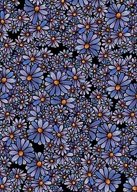 Purple Flower Pattern