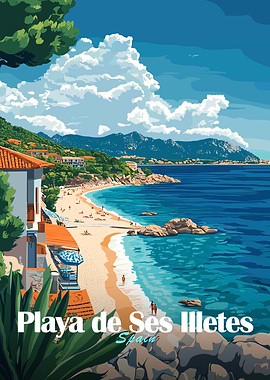Playa de Ses Illetes Beach