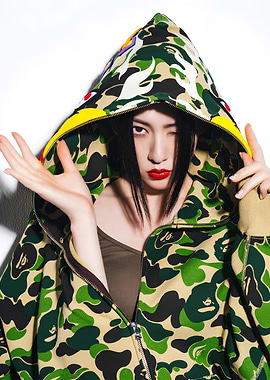 A. BATHING. APE. BAPE.