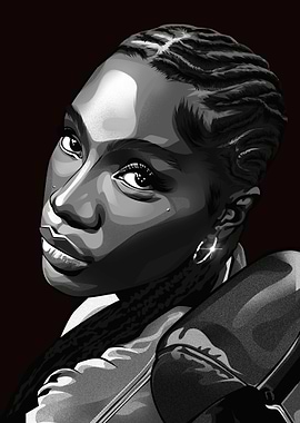 Black and White Portrait