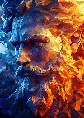 Abstract Portrait of Zeus