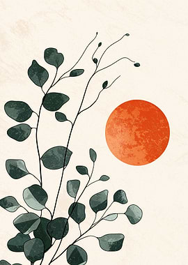 Minimalist Botanical Art