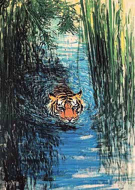 Tiger in Water