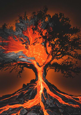 Lava Tree
