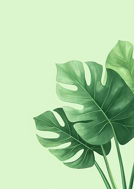 Tropical Leaf Illustration