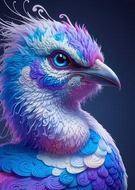 Fantasy Bird Portrait