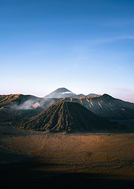 Mount Bromo Volcanic Landscape