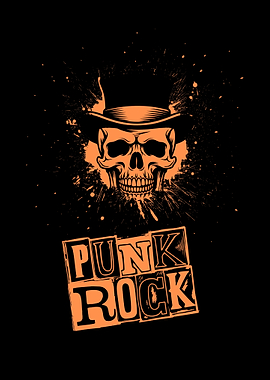 Punk Rock Skull