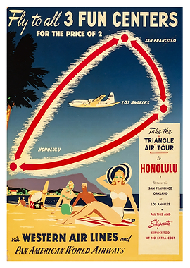 Triangle Air Tour to Honolulu