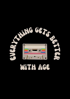 Vintage Cassette Tape Design