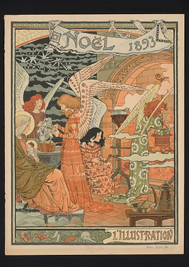 colorful vintage poster