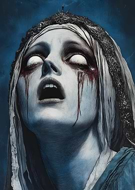 Horror Woman Portrait