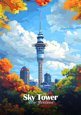 Sky Tower, New Zealand