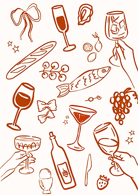 Food and Drink Illustration