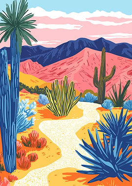 California Pastel Desert
