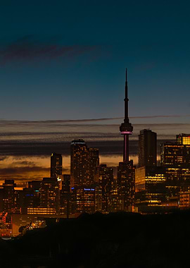 Toronto Skyline at Dusk