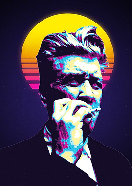 David Bowie Retro Art