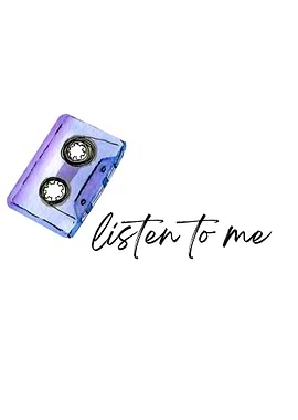 Cassette Tape Watercolor Art