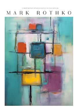 Abstract Painting by Mark Rothko