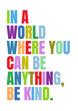 Be Kind Poster