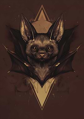 Animal Bat portrait Fan Art