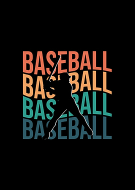 Baseball Player Silhouette