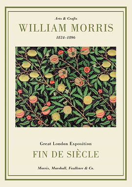 William Morris Fin de Siècle Poster
